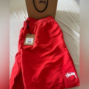 Men’s Stussy shorts, Brand New, Large BNWT, L Red
